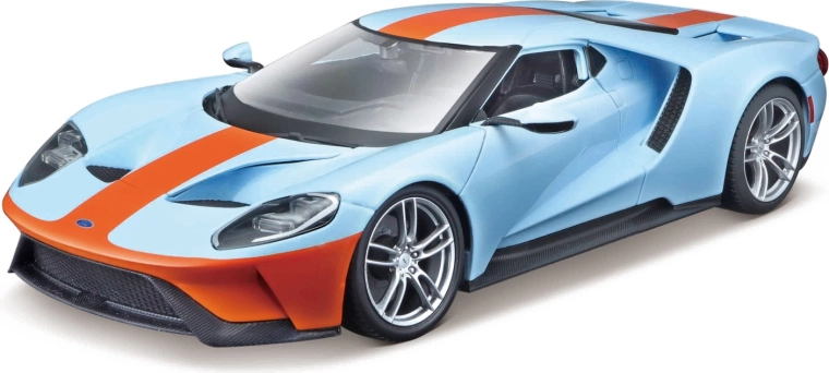 Maisto 2017 Ford GT μπλε-πορτοκαλί 1:18