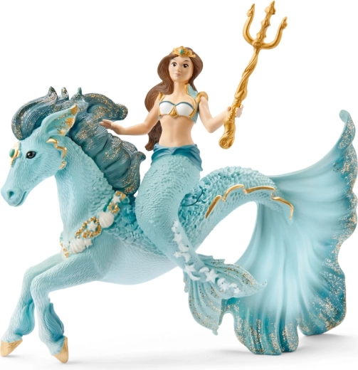 Schleich bayala γοργόνα Eyela σε υποβρύχιο μονόκερο