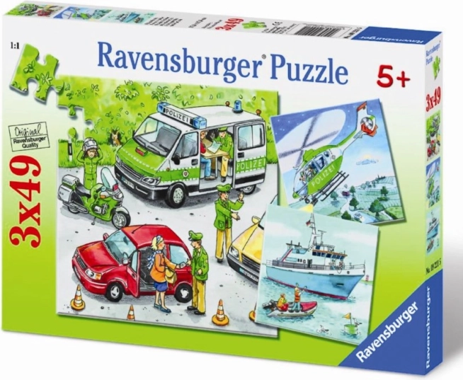 Παζλ Αστυνομία σε δράση 3×49 κομμάτια RAVENSBURGER