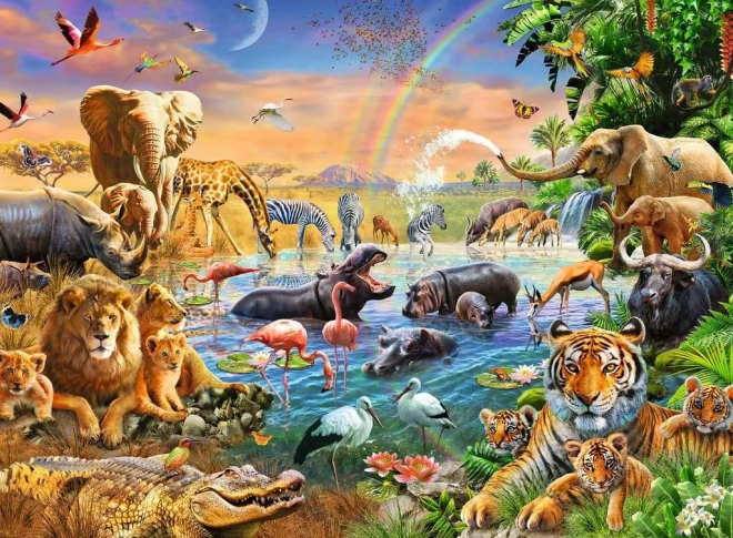 Παζλ Ravensburger Σαβάνα Ζούγκλα 100 τεμ.