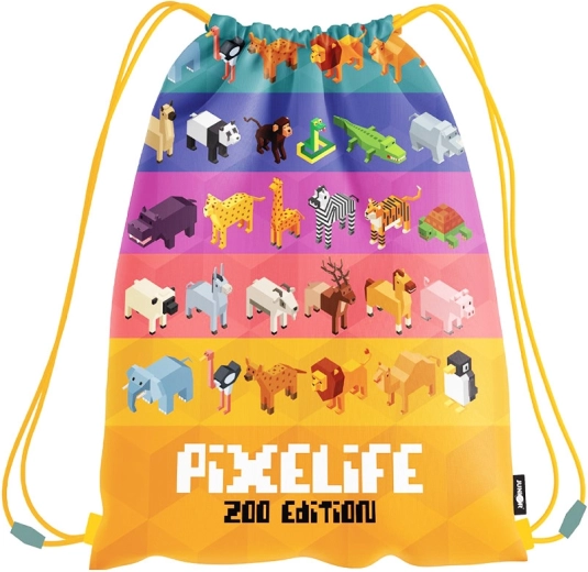 Παιδικό σακίδιο πουγκί Pixel Zoo