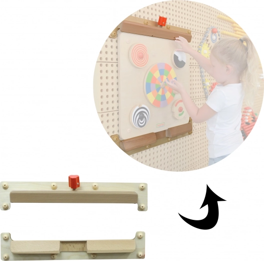 Ευέλικτο σύστημα τοποθέτησης για επιτοίχιους πίνακες MASTERKIDZ