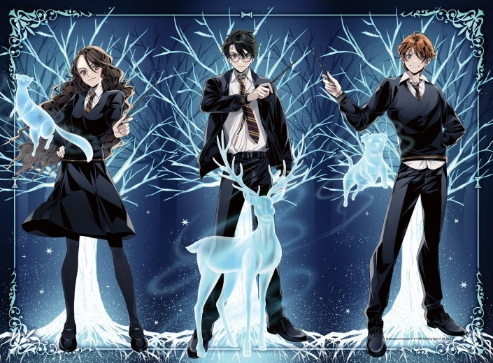 Φωσφορίζον παζλ Ravensburger Harry Potter: Patronus 500 κομμάτια