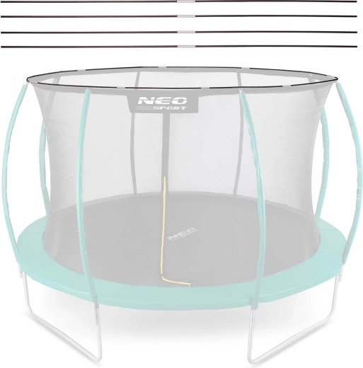 Neo-Sport επάνω δακτύλιος διχτυού για τραμπολίνο 252 cm (8 ft), τύπος C