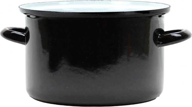 Εμαγιέ κατσαρόλα BELIS Standard 22 cm, 4,5 l με καπάκι