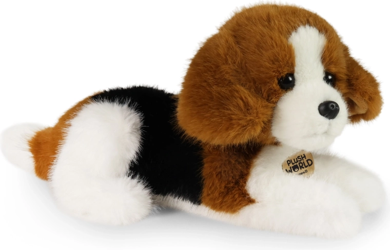 Λούτρινος σκύλος ράτσας μπίγκλ 22 cm Eco-friendly Plush World