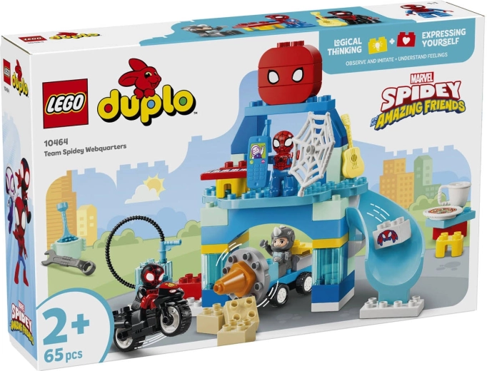 LEGO DUPLO Marvel Καταφύγιο της ομάδας Spidey
