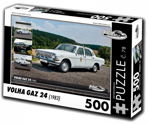 Συλλεκτικό παζλ RETRO-AUTA Volha GAZ 24 500 κομμάτια