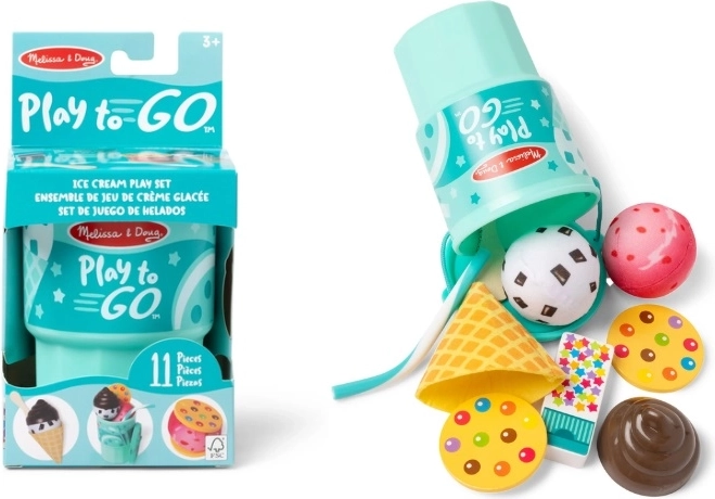 Melissa & Doug μίνι παγωτατζίδικο για το ταξίδι