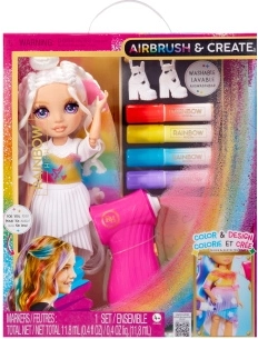 Κούκλα Rainbow High Airbrush με πλενόμενους μαρκαδόρους