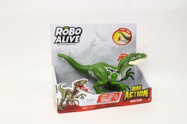 ZURU Robo Alive δεινόσαυρος ράπτορας με ήχο