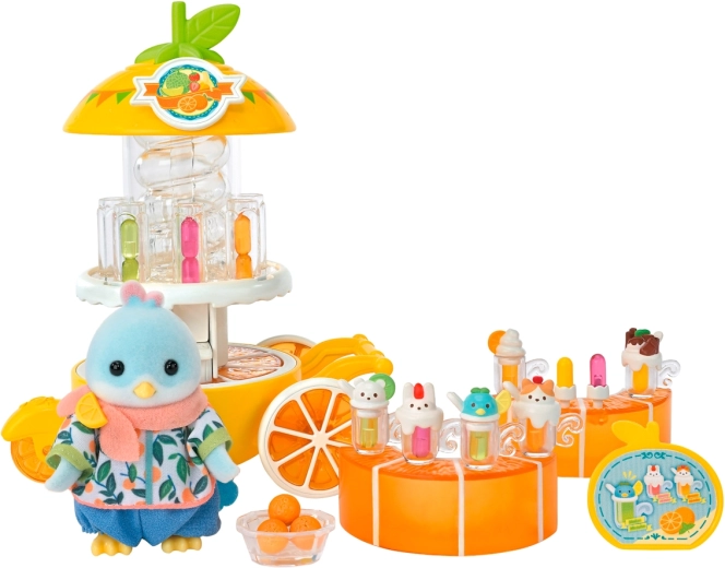 Πάγκος εσπεριδοειδών με ποτά – Sylvanian Families
