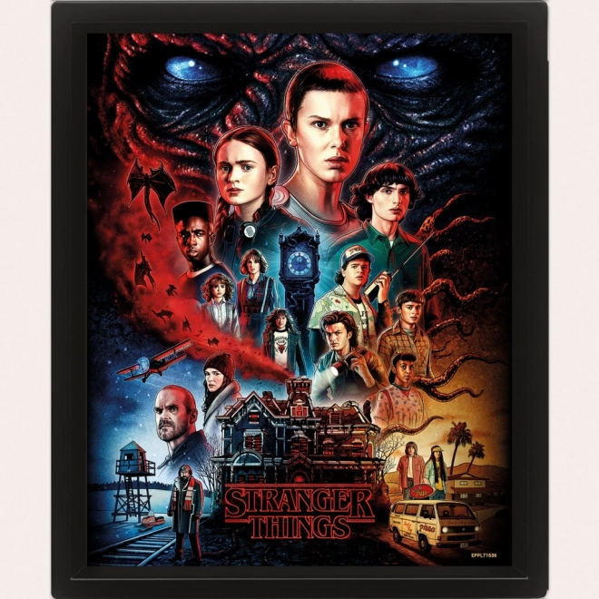 3D εικόνα Stranger Things – Vecna