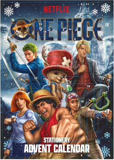 Χάρτινο ημερολόγιο Advent One Piece V2