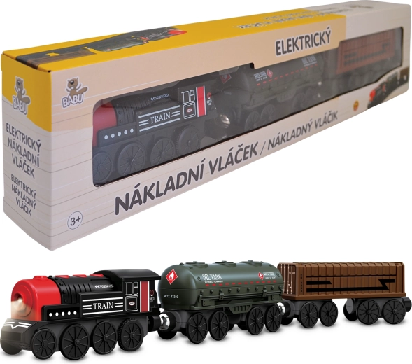 Ηλεκτρικό εμπορευματικό τρενάκι BABU - 3 τεμάχια