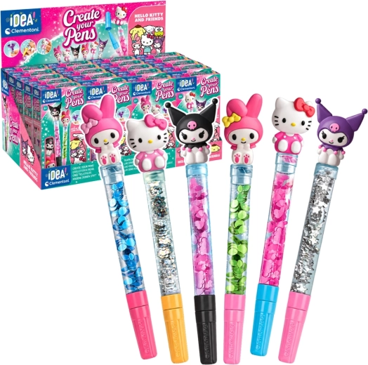 Δημιουργικό σετ μίνι εργοστάσιο στυλό Hello Kitty και φίλων