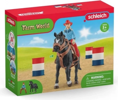 Καουμπόισσα και αγώνας γύρω από βαρέλια Farm World
