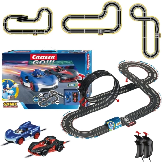 Carrera GO!!! Sonic the Hedgehog αγωνιστική πίστα 4,9 m