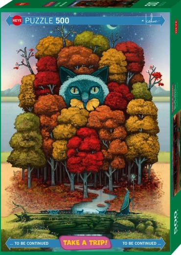 Παζλ Take a Trip! του Andy Kehoe, 500 κομμάτια