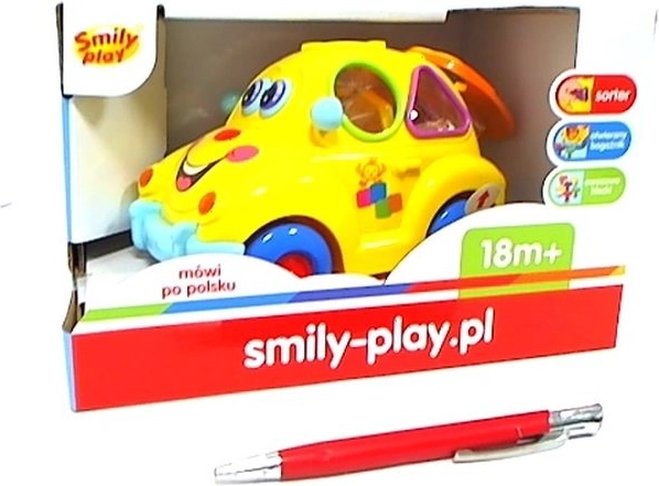 Διασκεδαστικό αυτοκινητάκι SmilyPlay με φως και μουσική