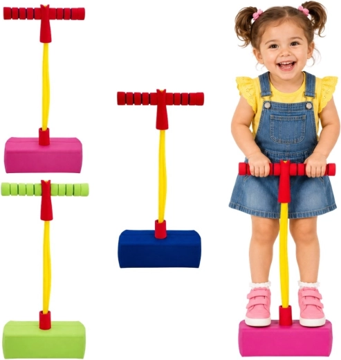 Αφρώδες pogo jumper Woopie για παιδιά (ανάμεικτα χρώματα)