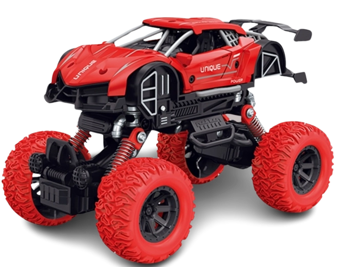 Monster truck 1:32 με μηχανισμό επαναφοράς