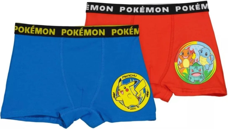 Παιδικά μποξεράκια Pokémon για αγόρια σε συσκευασία 2 τεμαχίων