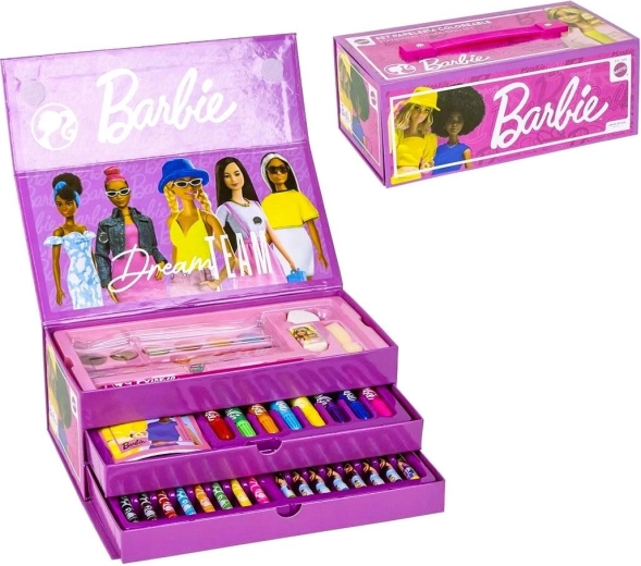 Βαλιτσάκι ζωγραφικής Barbie - 1 τεμάχιο