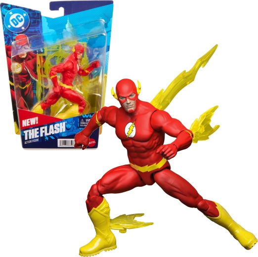 Mattel DC Comics φιγούρα The Flash 17 cm με αξεσουάρ