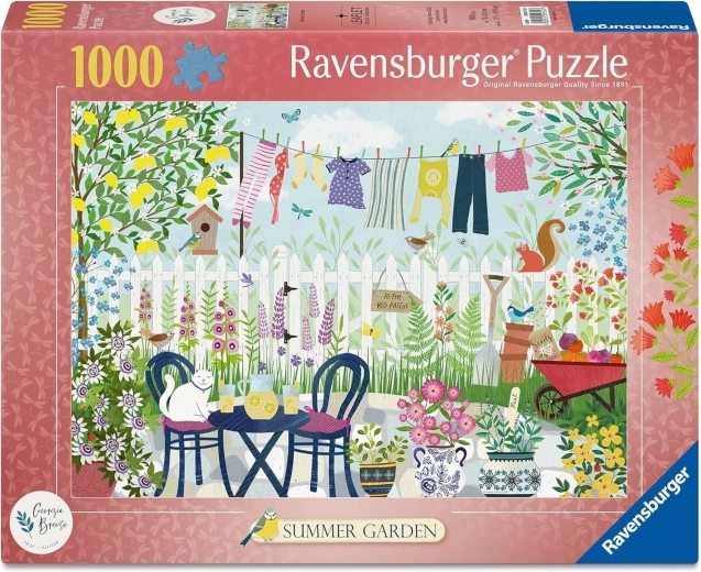 Παζλ Ravensburger Καλοκαιρινός κήπος 1000 κομμάτια