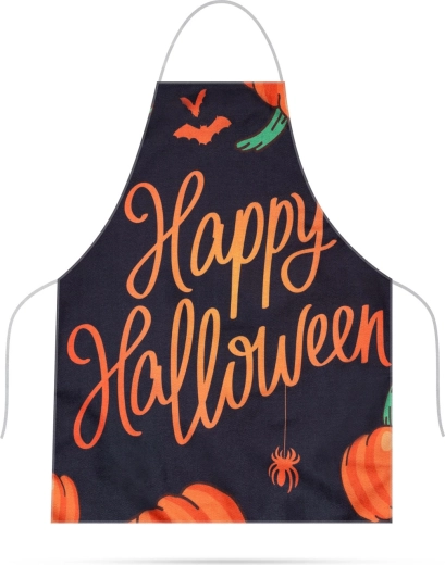 Ποδιά κουζίνας για το Halloween από αδιάβροχο καμβά
