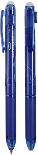 Σβηστό στυλό gel CONCORDE Trix Click II, μπλε
