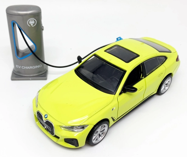 Μεταλλικό μοντέλο BMW I4 M50 σε κλίμακα 1:34