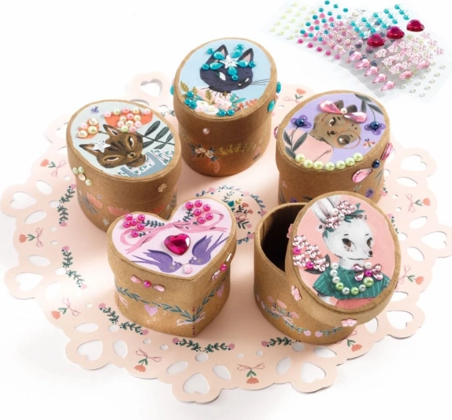 Djeco Δημιουργικό σετ Κουτάκια για διακόσμηση