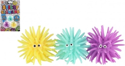 Κολλώδεις αναρριχώμενες μπαλίτσες 3 τμχ – σιλικονούχες μπάλες για γυαλί 4 εκ.