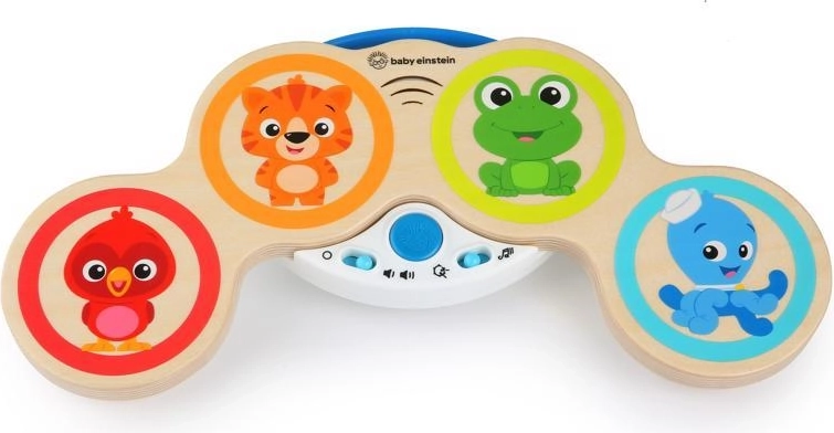 Baby Einstein ξύλινα μουσικά τύμπανα Magic Touch από Hape