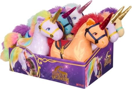 Λούτρινος μονόκερος Unicorn Academy 18 cm, διάφορες παραλλαγές - 1 τεμάχιο