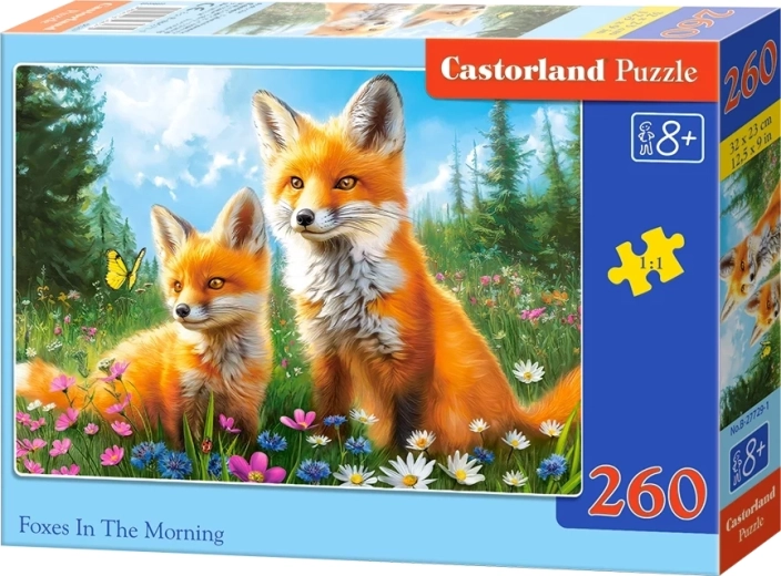 Παζλ Castorland Πρωινό της αλεπούς με 260 κομμάτια