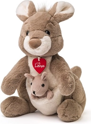 Woodyland Lumpin λούτρινα καγκουρόκια Mira και Soni 28 cm