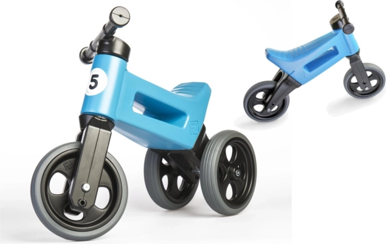 Ποδηλατάκι ισορροπίας Funny Wheels Rider Sport 2σε1 για παιδιά – Μπλε