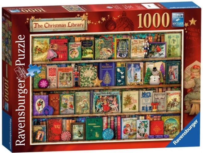 Παζλ Ravensburger Χριστουγεννιάτικη βιβλιοθήκη 1000 κομμάτια