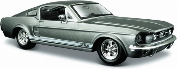 Μοντέλο Ford Mustang GT 1967 1:24 γκρι