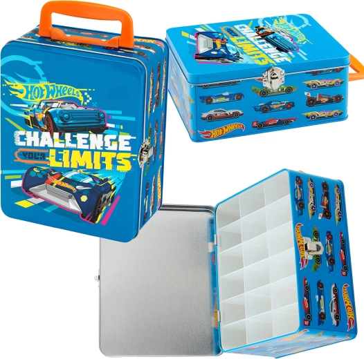 Μεταλλικό βαλιτσάκι για 18 αυτοκινητάκια HOT WHEELS από την Klein