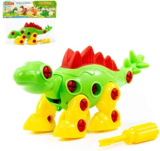 Δεινόσαυρος Stegosaurus με κατσαβίδι