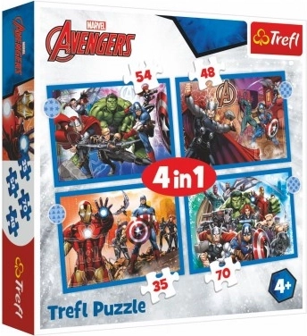 Παζλ 4σε1 Γενναίοι Avengers
