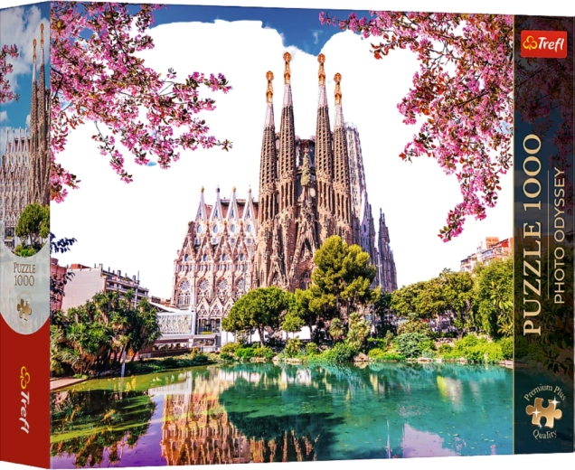 Παζλ 1000 κομματιών Photo Odyssey: Sagrada Família, Βαρκελώνη – Trefl