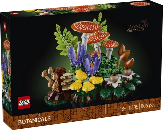 LEGO Botanicals Δασικά μανιτάρια
