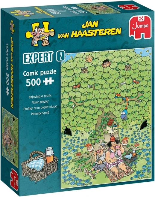 JUMBO παζλ Jan van Haasteren Expert 2: Απόλαυση πικνίκ 500 κομμάτια