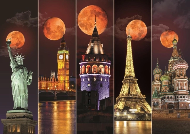 Παζλ Κόκκινο Φεγγάρι 1500 κομμάτια ART PUZZLE