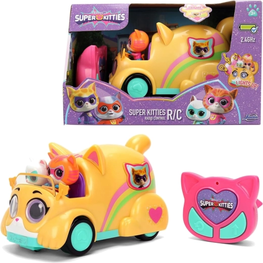 Jada Toys SuperKitties τηλεκατευθυνόμενο αυτοκίνητο RC με την Ginny και την Bitsy